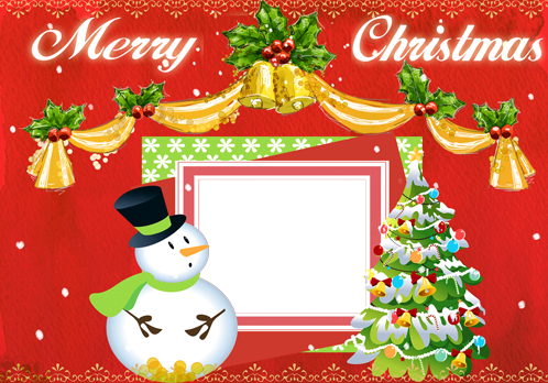 Merry Christmas and Happy New Year photo frame - Merry Christmas and Happy New Year! photo frame
