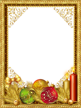 New Year Balls photo frame - New Year Balls photo frame