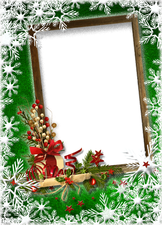 New Year Knocks on Door photo frame - New Year Knocks on Door photo frame