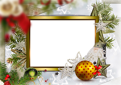 New Year Tree photo frame - New Year Tree photo frame