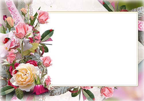 Sea Flowers photo frame - Sea Flowers photo frame