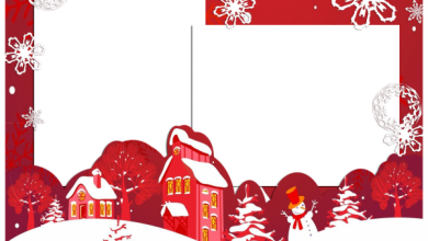 онлайн зима домики снеговик елки 390x220 - фоторамка онлайн зима домики снеговик елки