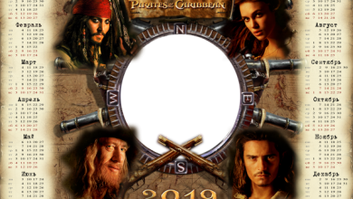 онлайн календарь Пираты Карибского моря