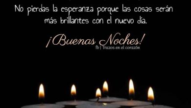 bonita noche frases imagen