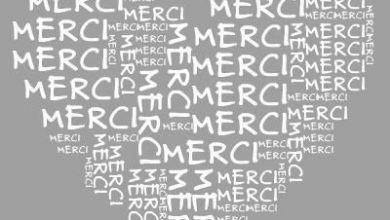 carte gratuite de remerciement merci image